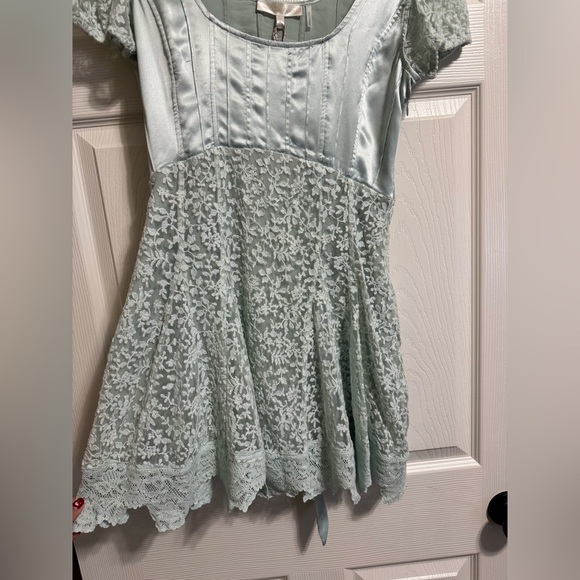 Womens LoveShackFancy Florent Dress Enchanted Leaves size 6 new with tags - Picture 4 of 4